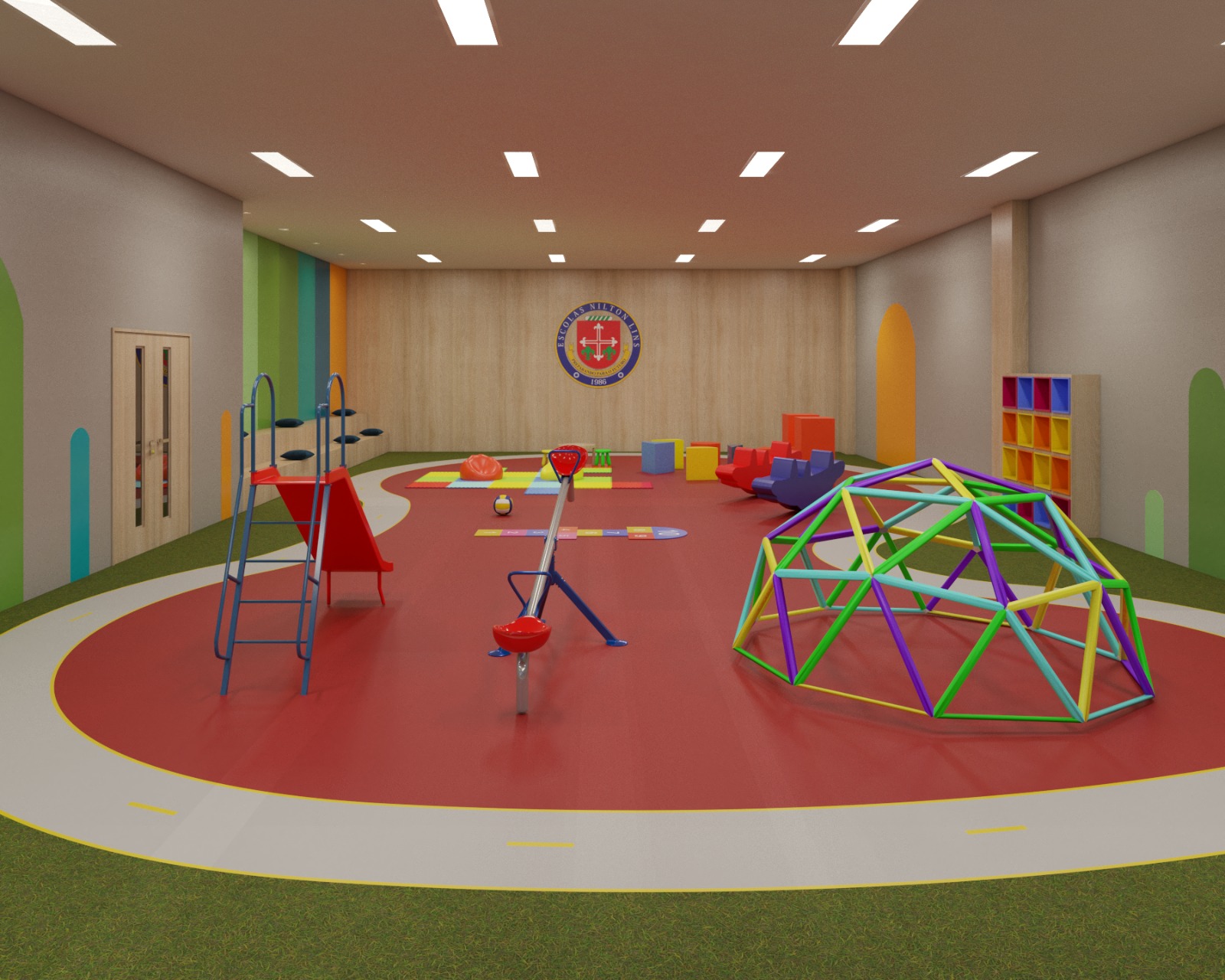 Projeto da área infantil da unidade Manoa